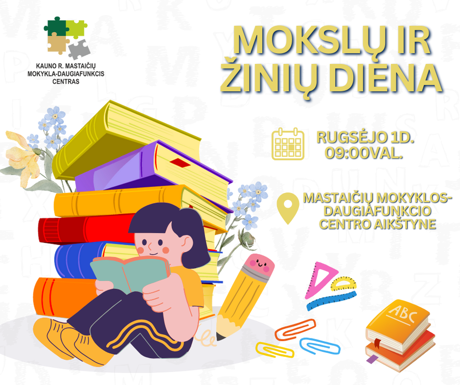 Mokslo ir žinių diena mokykloje