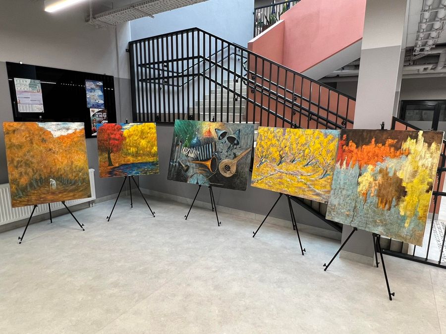 Architekto, dailininko Petro Stankevičiaus tapybos darbų paroda