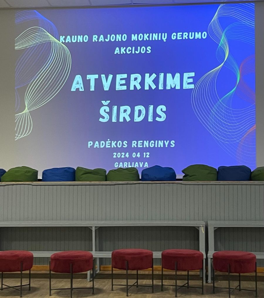 X Kauno rajono mokinių gerumo akcijos „Atverkime širdis“