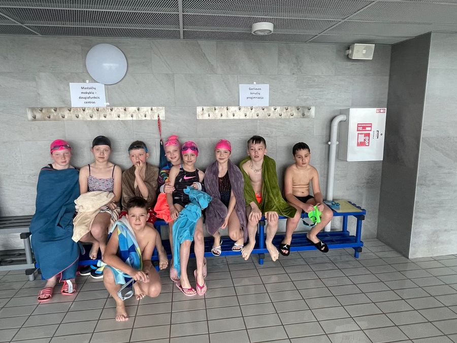 Kauno r. pradinių kl. mokinių sporto žaidynių plaukimo varžybos