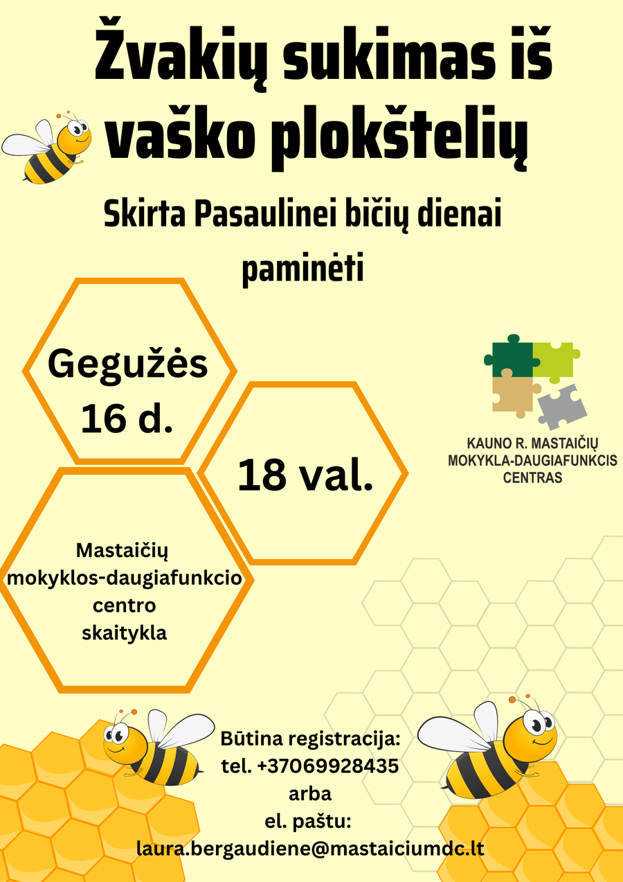 Žvakių sukimo iš vaško plokštelių edukacija