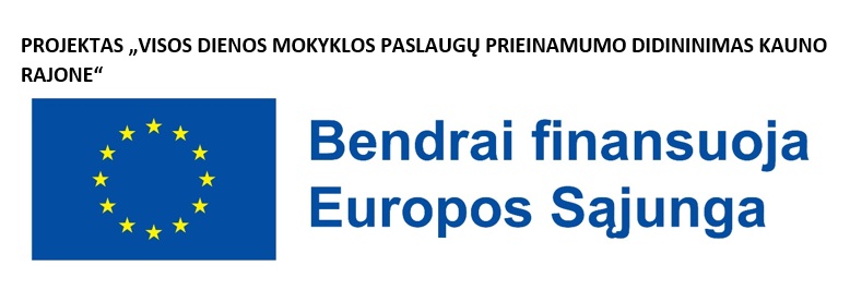 Projektas „Visos dienos mokyklos paslaugų prieinamumo didinimas”